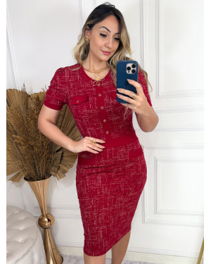 Vestido Tubinho Midi em Viscolycra Premiun | Moda Evangelica